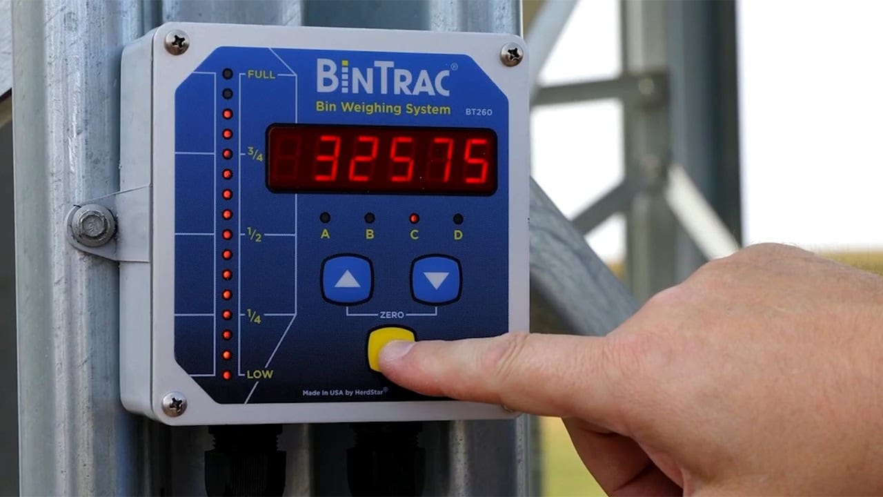BinTrac digital weighing indicator